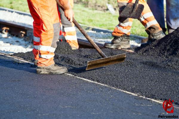 Why is bitumen used in road construction?